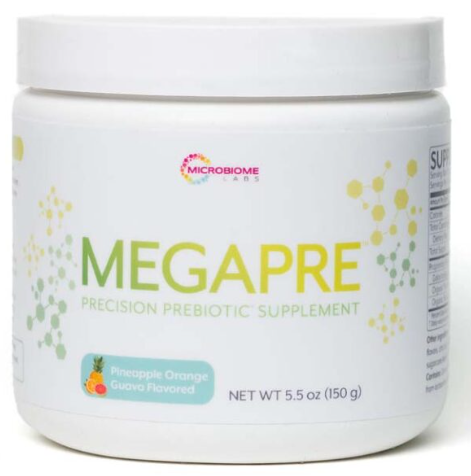 MegaPre - a Precision Prebiotic (Microbiome Labs) Front