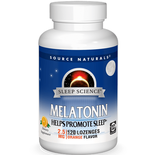 Melatonin 2.5 mg (Source Naturals) Front