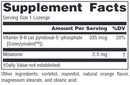 melatonin 2.5 mg source naturals supplement facts