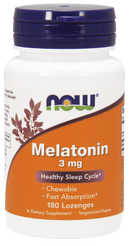 melatonin 3 mg (now foods)