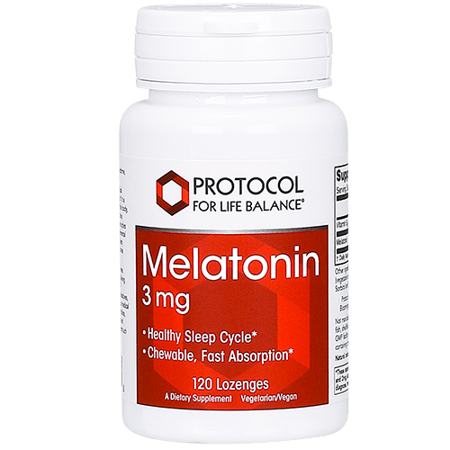 Melatonin 3 mg (Protocol for Life Balance)