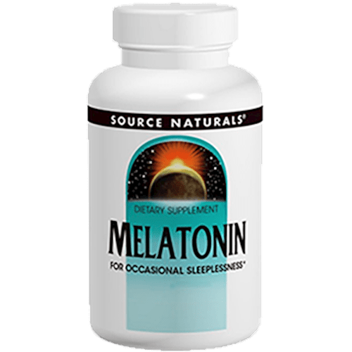 Melatonin 5 mg (Source Naturals) Front
