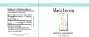 melatonin bezwecken label