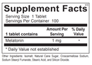 melatonin ortho molecular supplement