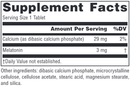 melatonin timed-release 3 mg source naturals supplement facts