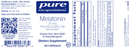 melatonin 20 mg pure encapsulations label