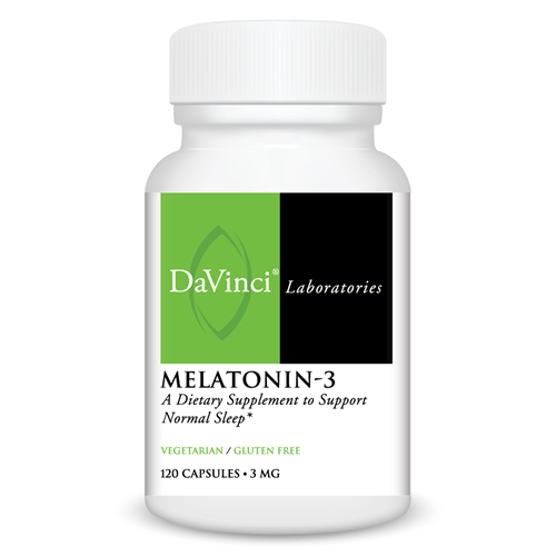 Melatonin 3 120 Capsules (DaVinci Labs)
