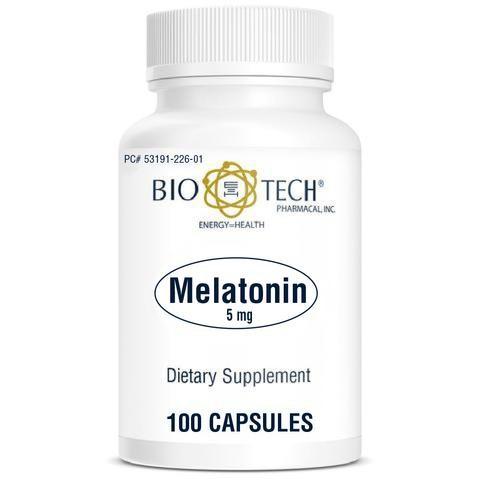 Melatonin 5 mg (Bio-Tech Pharmacal) Front