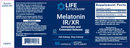 melatonin IR XR (life extension) label