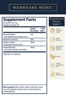 membrane mend quicksilver scientific supplement facts