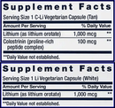 memory protect (life extension) supplement facts