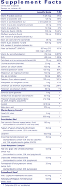 Men's Nutrients 180's