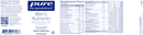 men's nutrients pure encapsulations label
