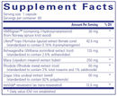 menovive pure encapsulations supplement facts