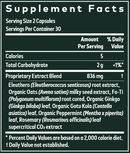 mental alertness gaia herbs supplement facts