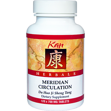 Meridian Circulation Tablets (Kan Herbs Herbals) 120ct Front