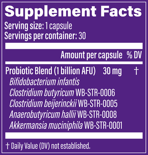 Metabolic Daily (Pendulum) Supplement Facts