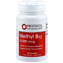 methyl b12 10,000 mcg (protocol for life balance)