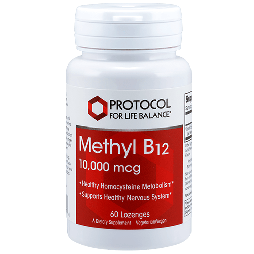 Methyl B12 10,000 mcg (Protocol for Life Balance)