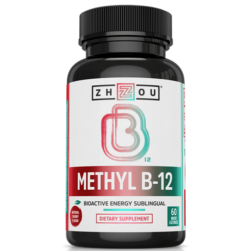 Methyl B12 5000 Cherry (ZHOU Nutrition) Front