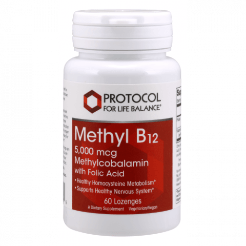 Methyl B12 5000 mcg (Protocol for Life Balance)