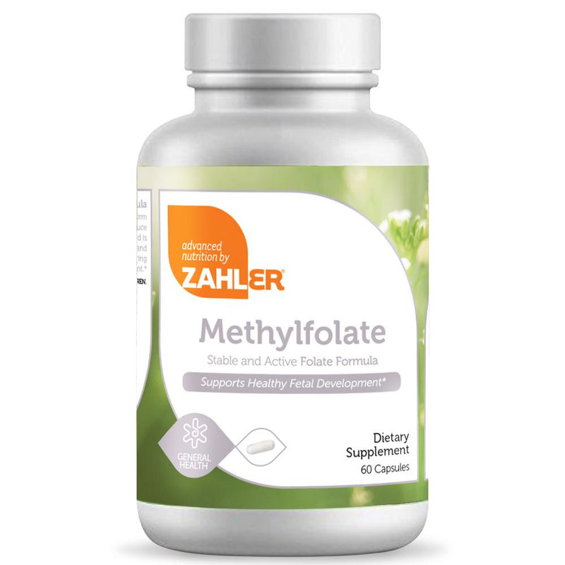 Methyl Folate (Advanced Nutrition by Zahler) Front
