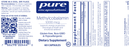 methylcobalamin pure encapsulations label