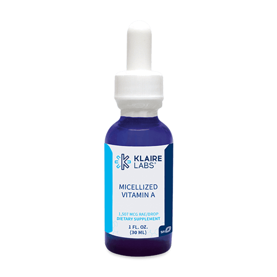 Micellized Vitamin A Liquid (Klaire Labs) Front