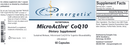 MicroActive CoQ10