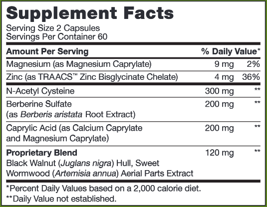 Microb-Clear (Amy Myers MD) supplement facts