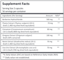 microcidin af vita aid supplement facts