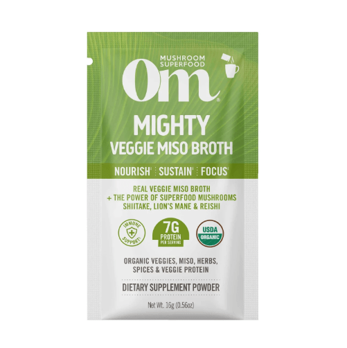 Mighty Veggie Miso Broth (Om Mushrooms) sachet