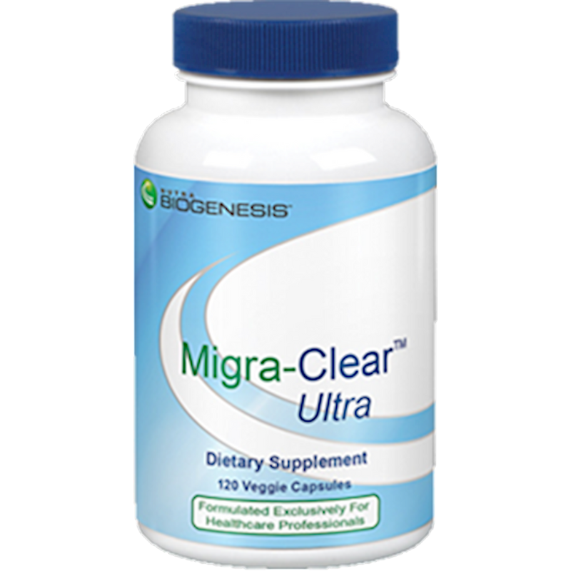 Migra-Clear Ultra (Nutra Biogenesis) Front
