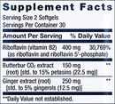 migra-eeze (life extension) supplement facts