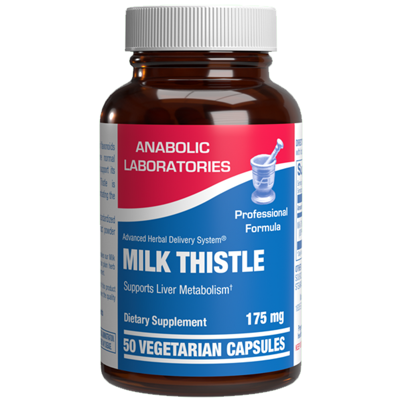 Milk Thistle 175 mg (Anabolic Laboratories) Front