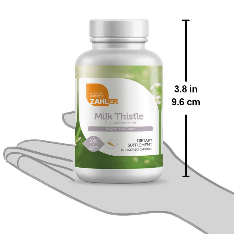 Milk Thistle (Advanced Nutrition by Zahler) Size