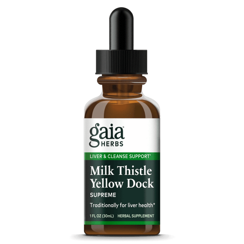 Milk Thistle Yellow Dock Supreme (Gaia Herbs)