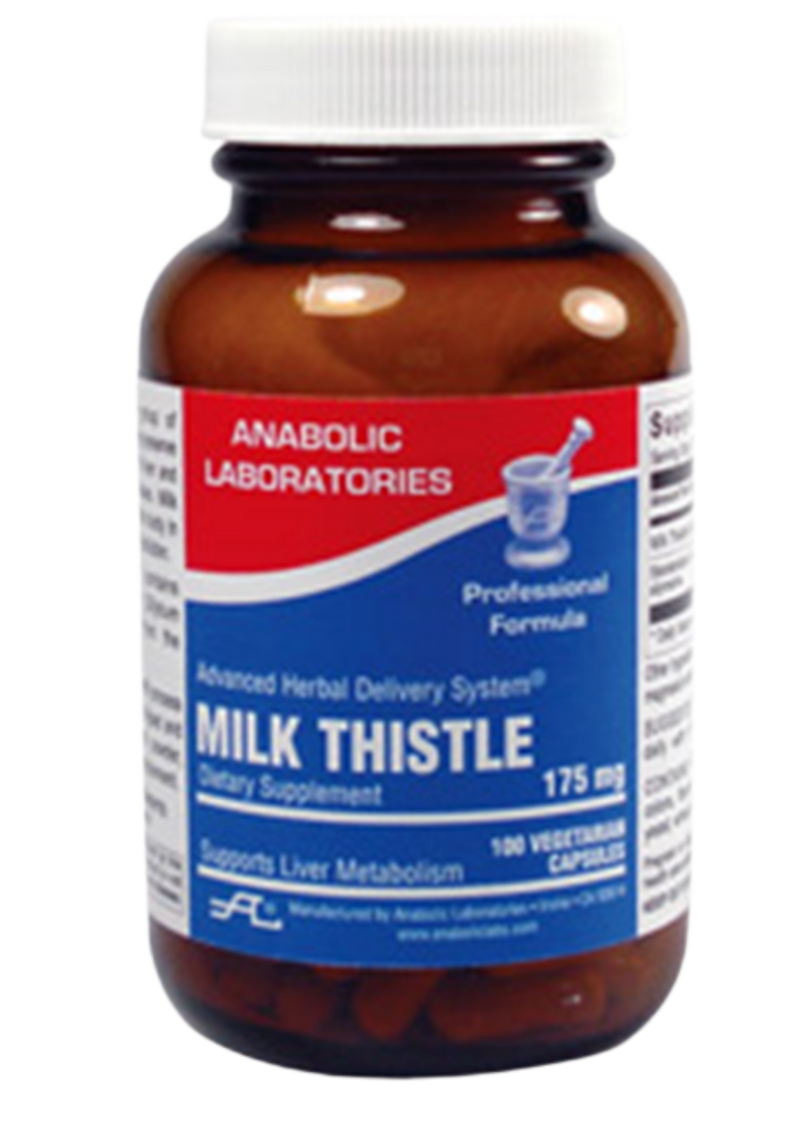 Milk Thistle 175 mg (Anabolic Laboratories) 100ct Front