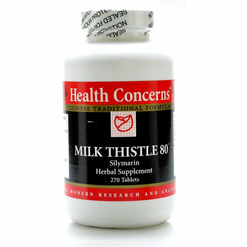 Milk Thistle 80 270ct (Health Concerns) Front