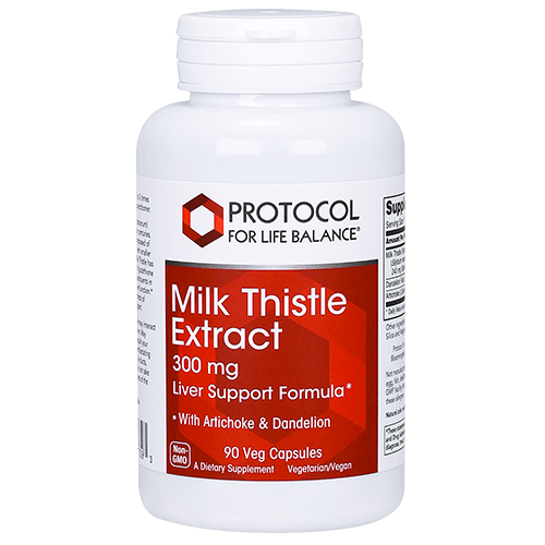 Milk Thistle Extract 300 mg (Protocol for Life Balance)
