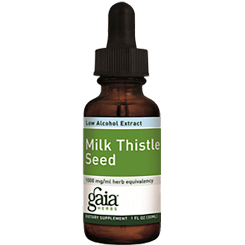 Milk Thistle Seed Low Alcohol 2oz (Gaia Herbs)