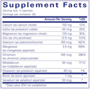 mineral 650 without copper & iron pure encapsulations supplement facts