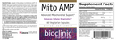 mitolife amp bioclinic naturals label