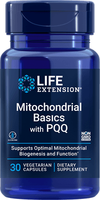 Mitochondrial Basics with PQQ (Life Extension) Front