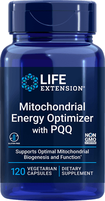 Mitochondrial Energy Optimizer with PQQ (Life Extension) Front