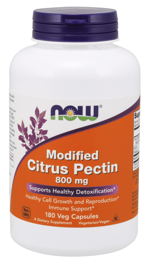 Modified Citrus Pectin 800 mg (NOW) Front
