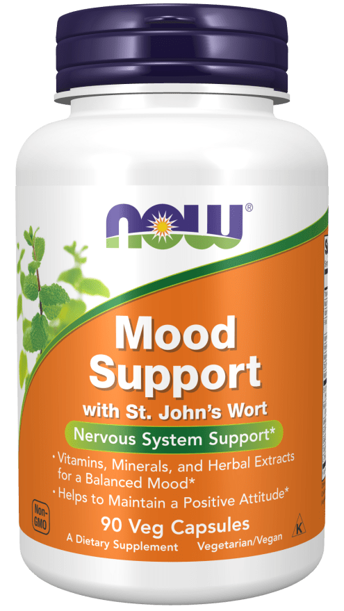 Mood Support with St. John's Wort (NOW) Front