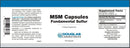 msm capsules douglas labs label