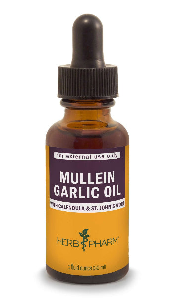 mullein garlic oil herb pharm