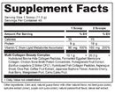 Multi Collagen Powder Beauty 18.3oz (Ancient Nutrition) Supplement Facts